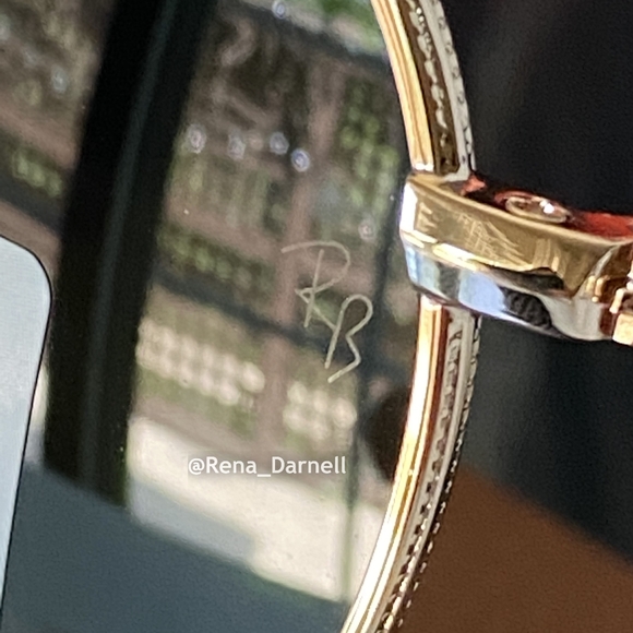 RayBan Round Metal RB3447 Green Lens New - Picture 7 of 14